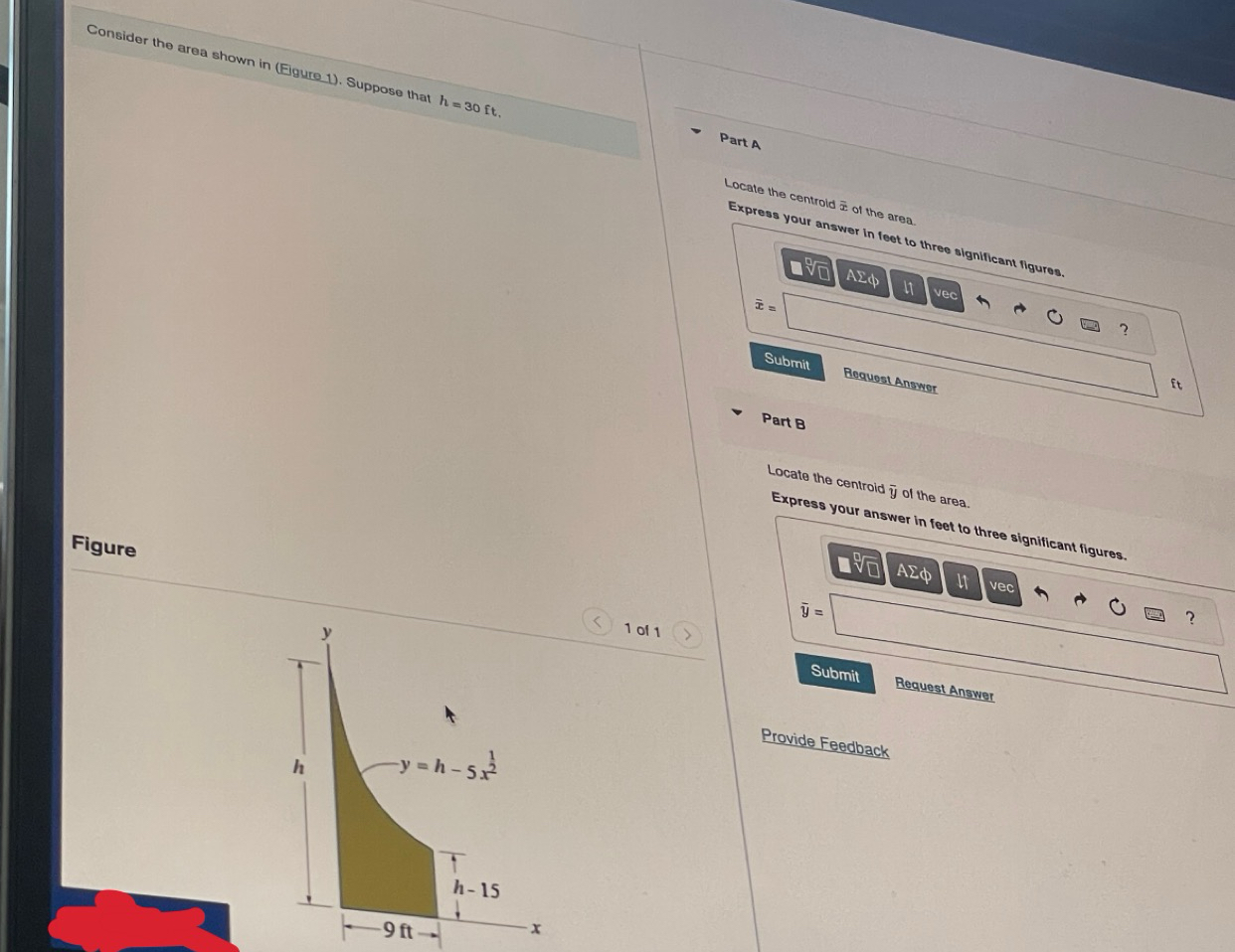 Consider the area shown in ( Eigure 1 ) . Suppose