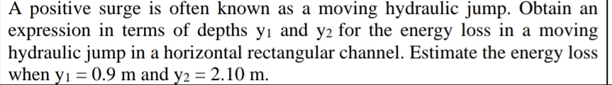 A positive surge is often known as a moving