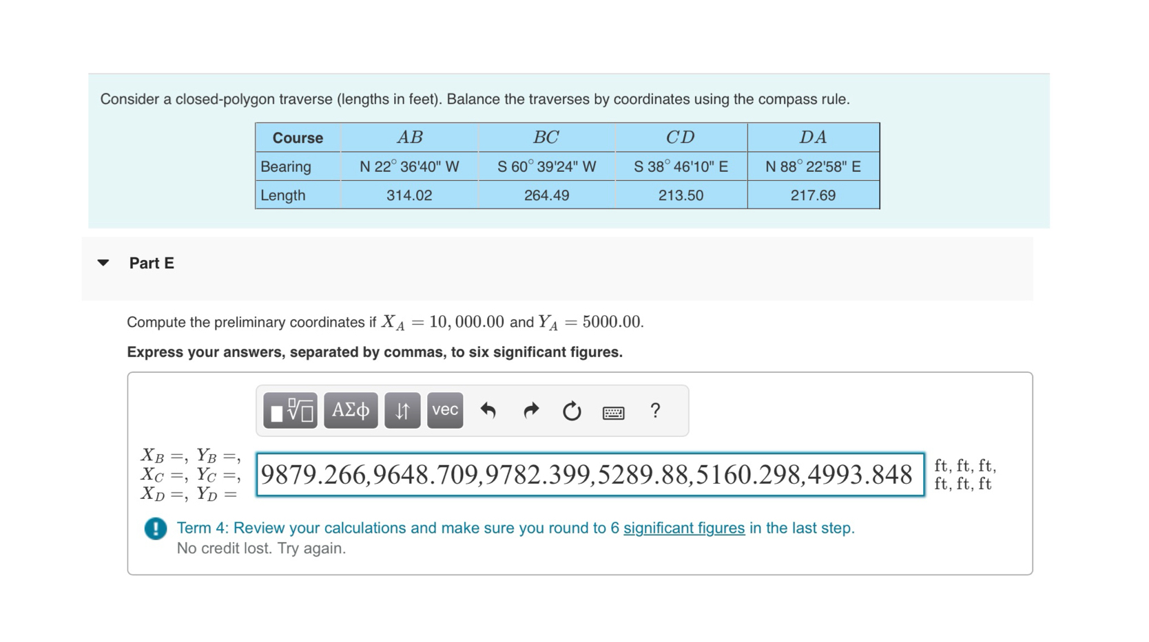 Term 4 keeps coming out as wrong i already tried