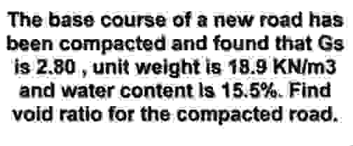 geotechnical engineering: The base course of a