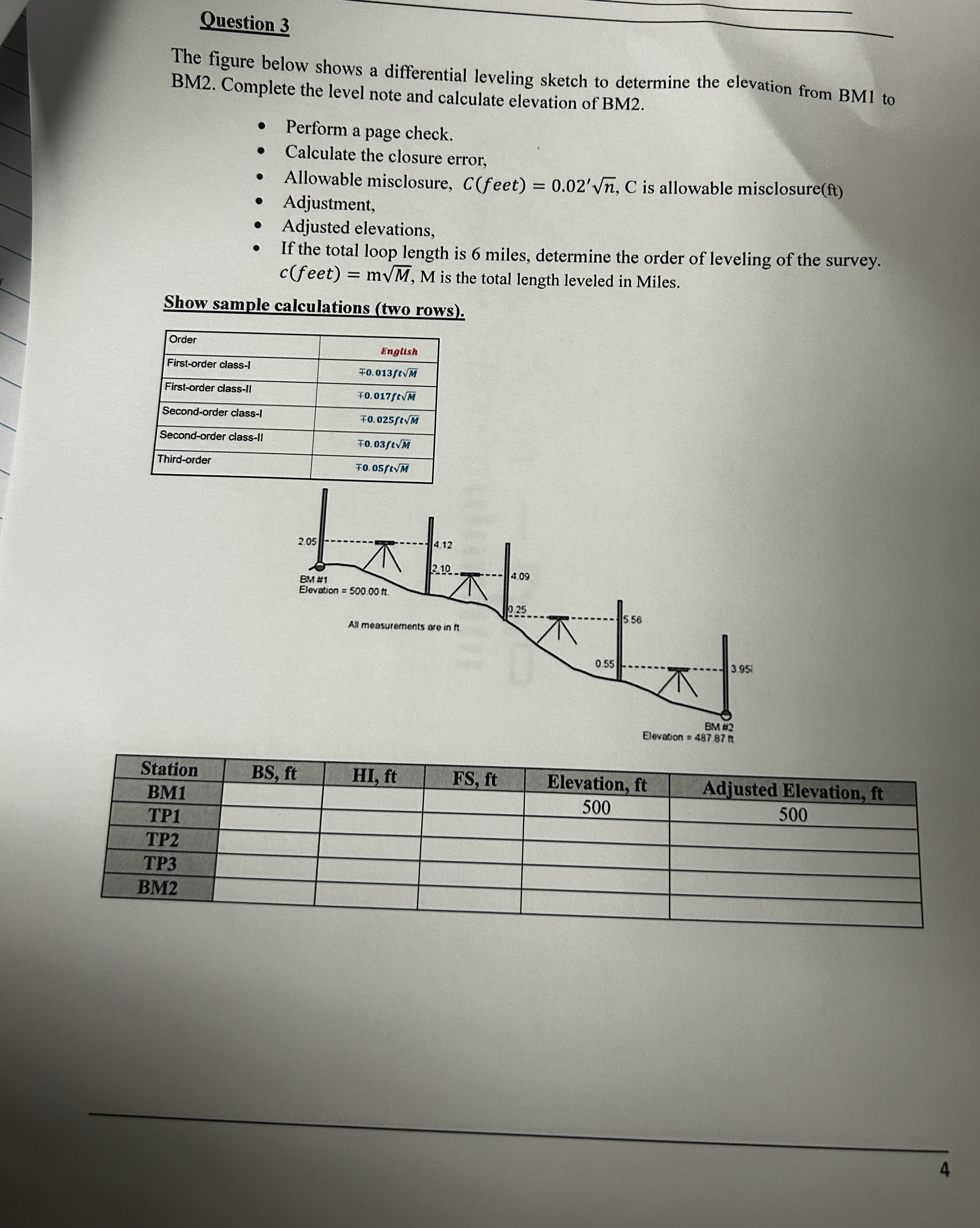Question 3 The figure below shows a differential