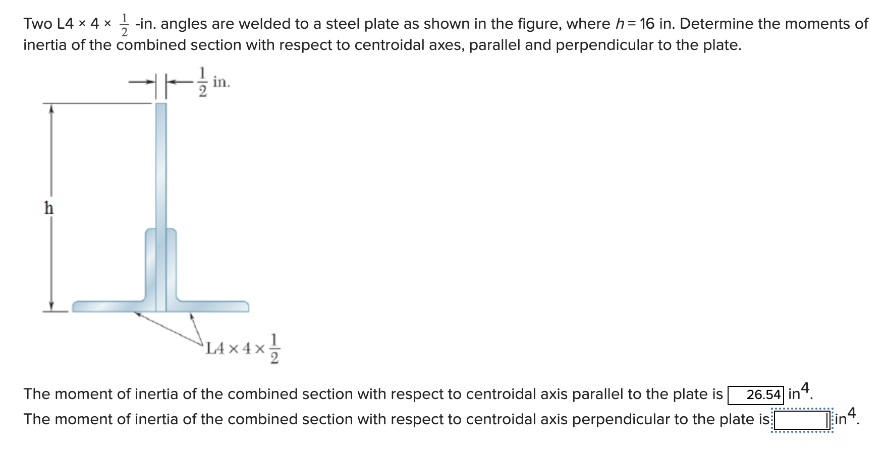 Two L 4 \ times 4 \ times 1 2 Two L 4 4 1 2 - in