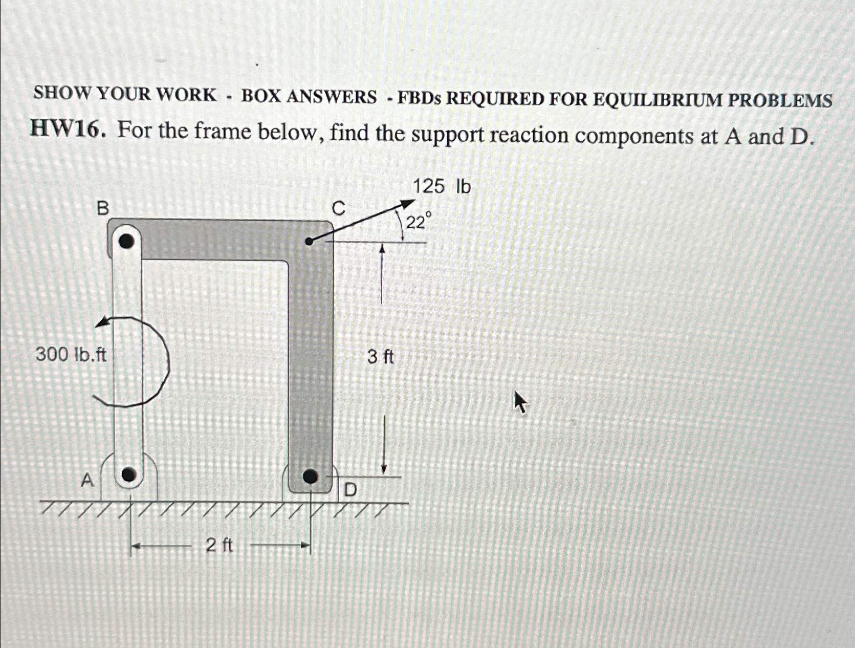 SHOW YOUR WORK - BOX ANSWERS - FBDS REQUIRED FOR