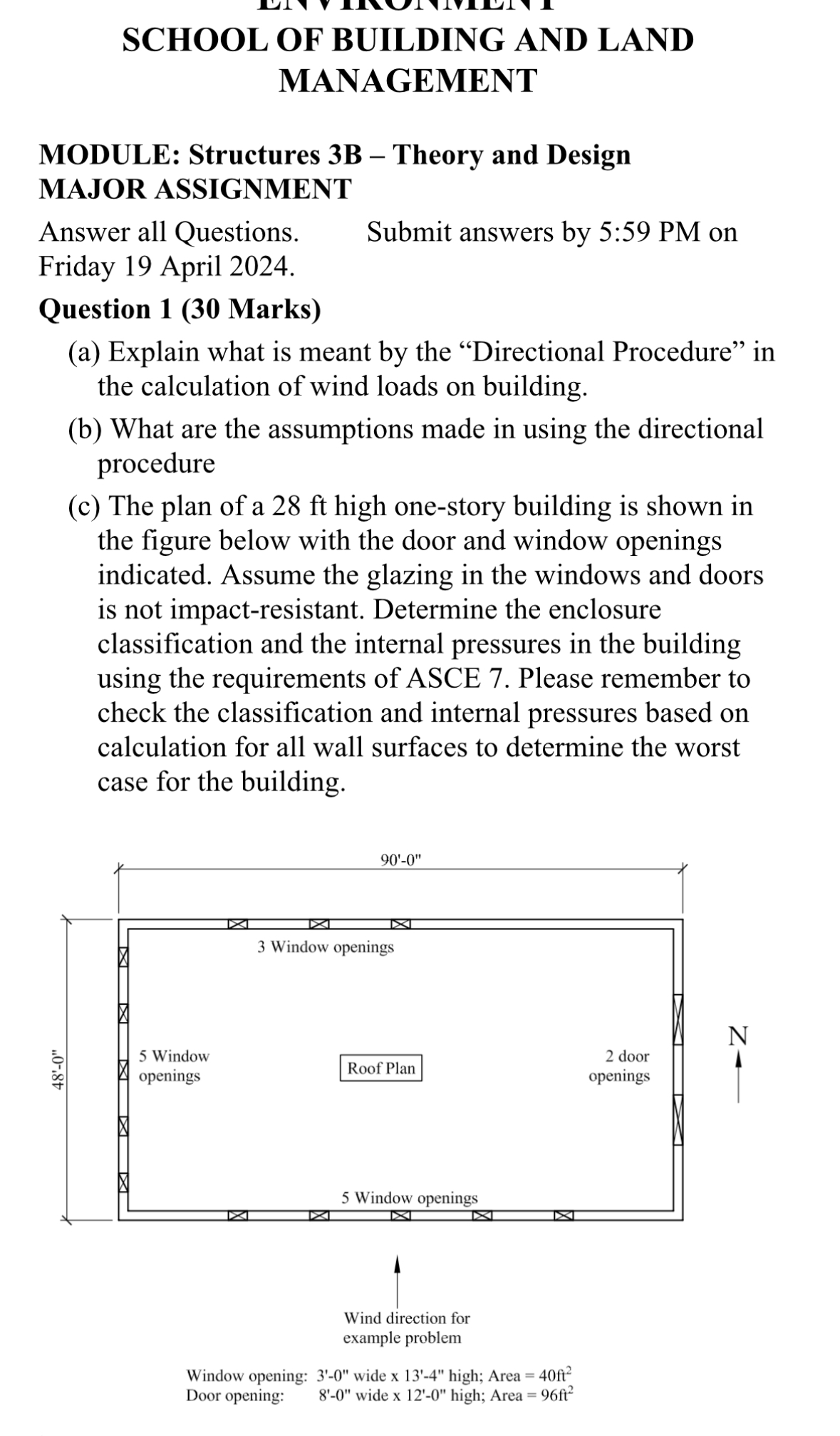 SCHOOL OF BUILDING AND LAND MANAGEMENT MODULE: