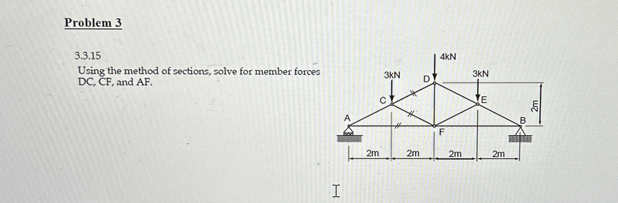 Problem 3 3 . 3 . 1 5 Using the method of