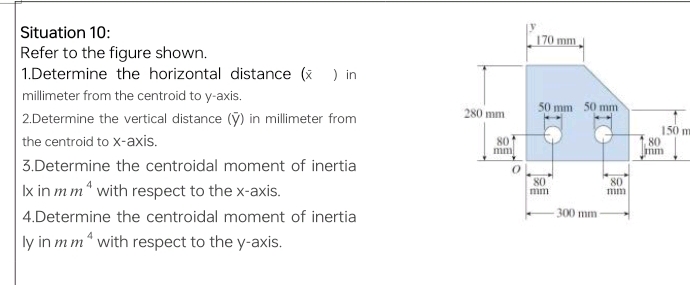 Situation 1 0 : Refer to the figure shown. 1 .