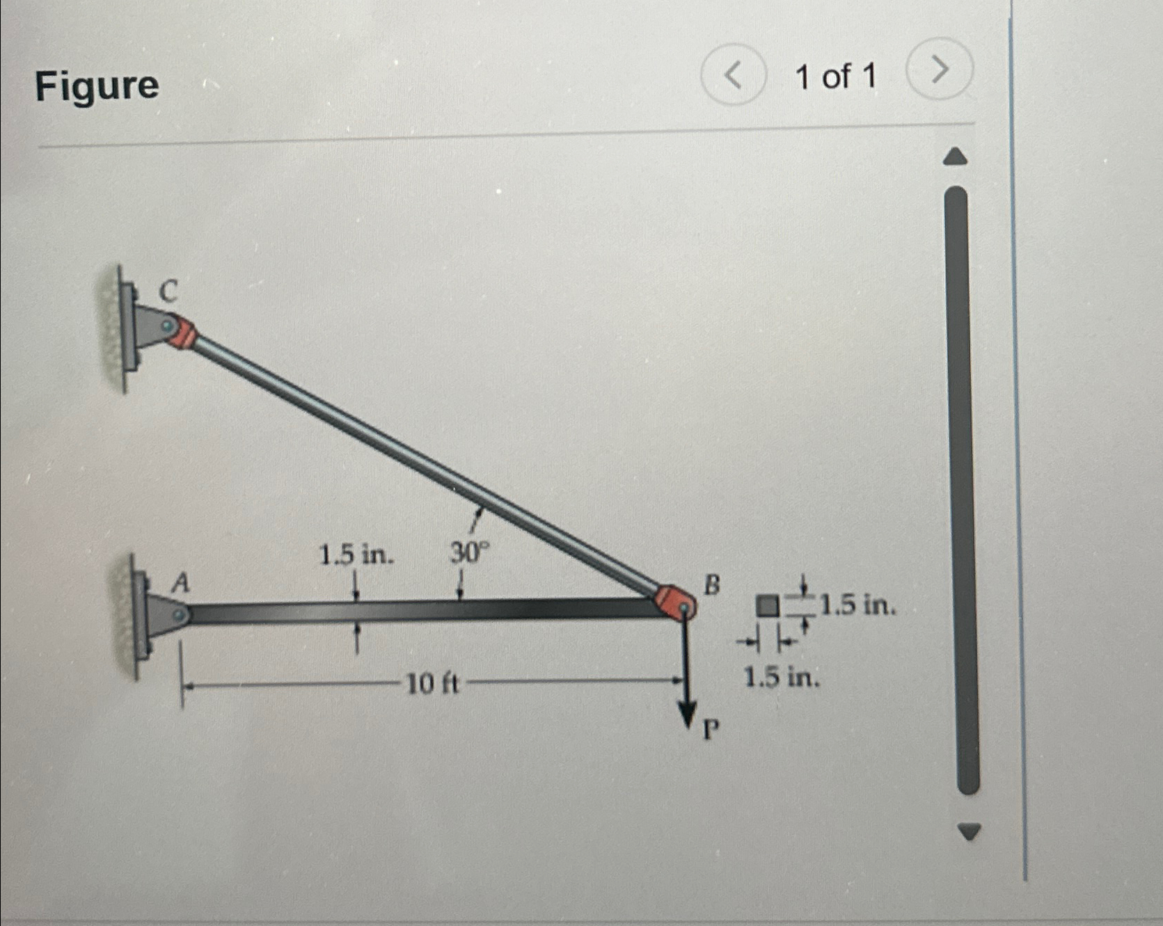 Part A The A - 3 6 steel bar A B has a square