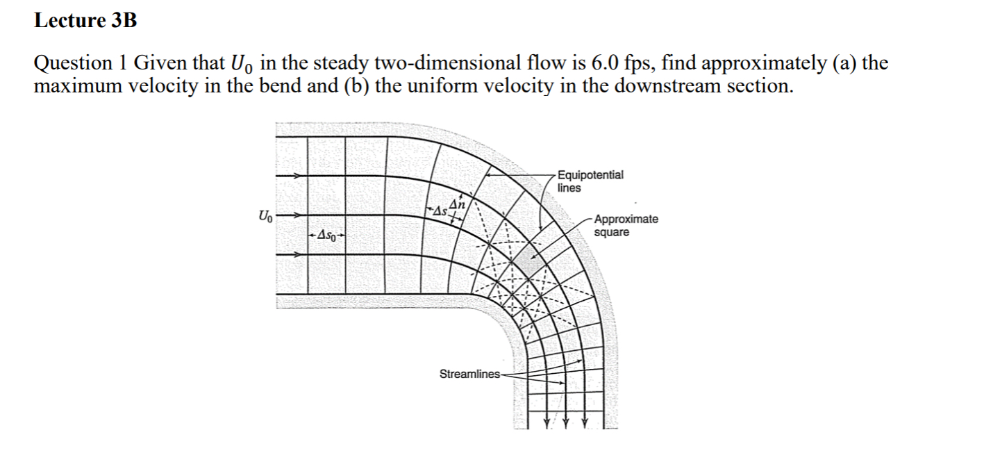 Lecture 3 B Question 1 Given that U 0 in the