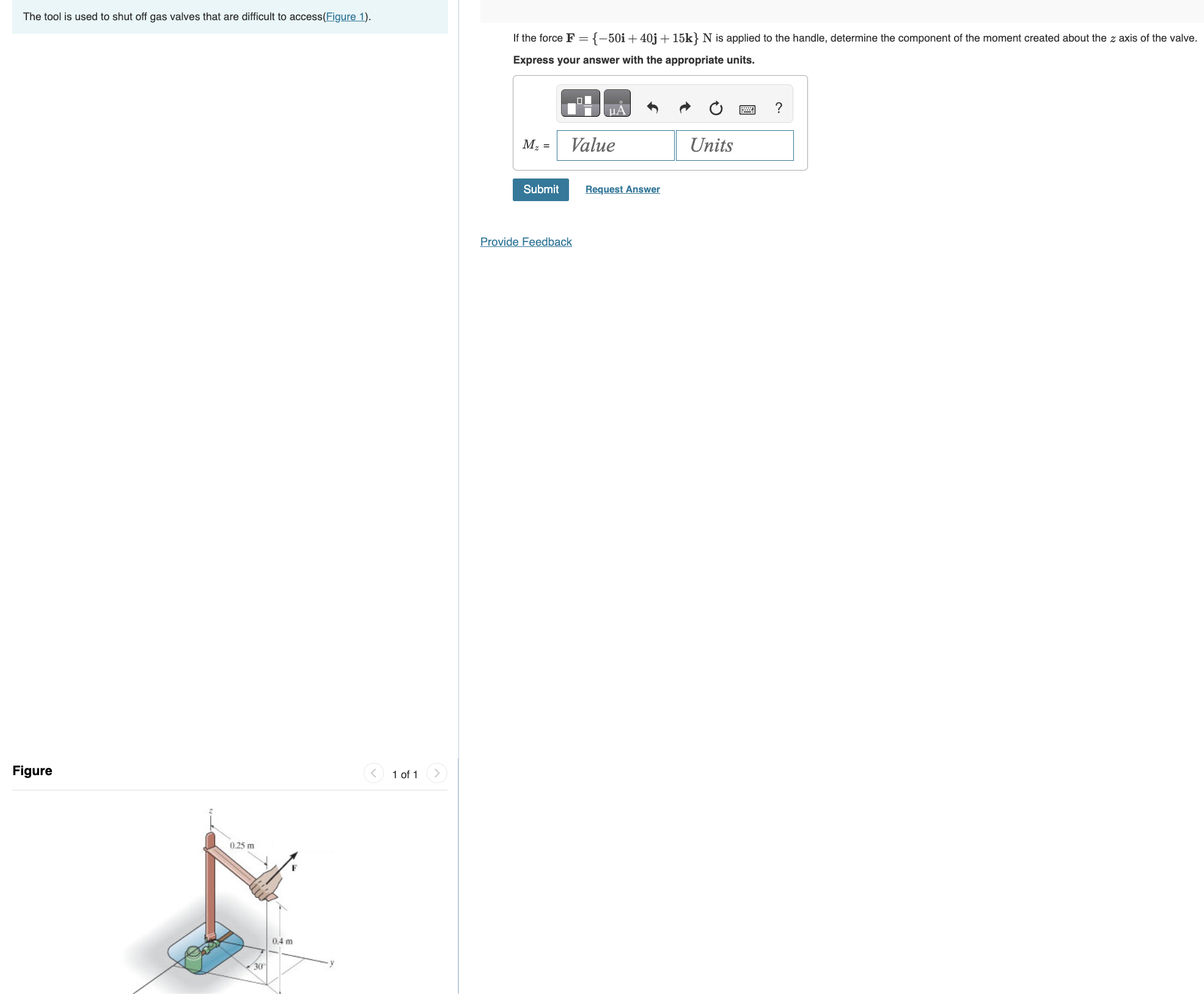 If the force F = { - 5 0 i + 4 0 j + 1 5 k } N is