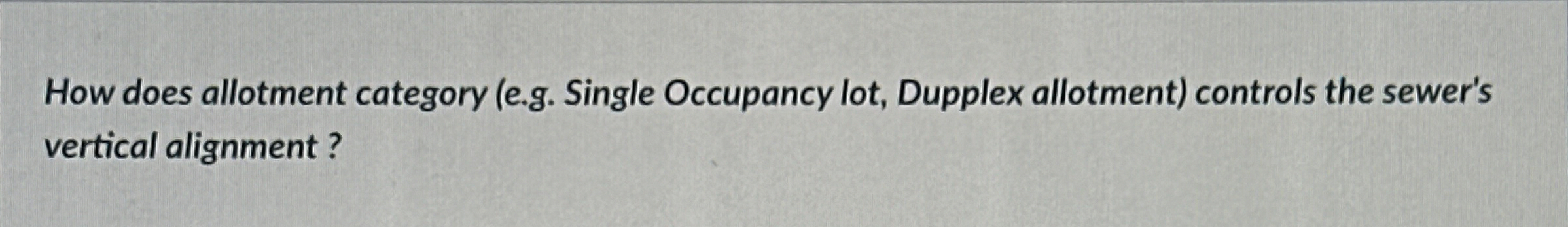 How does allotment category ( e . g . Single