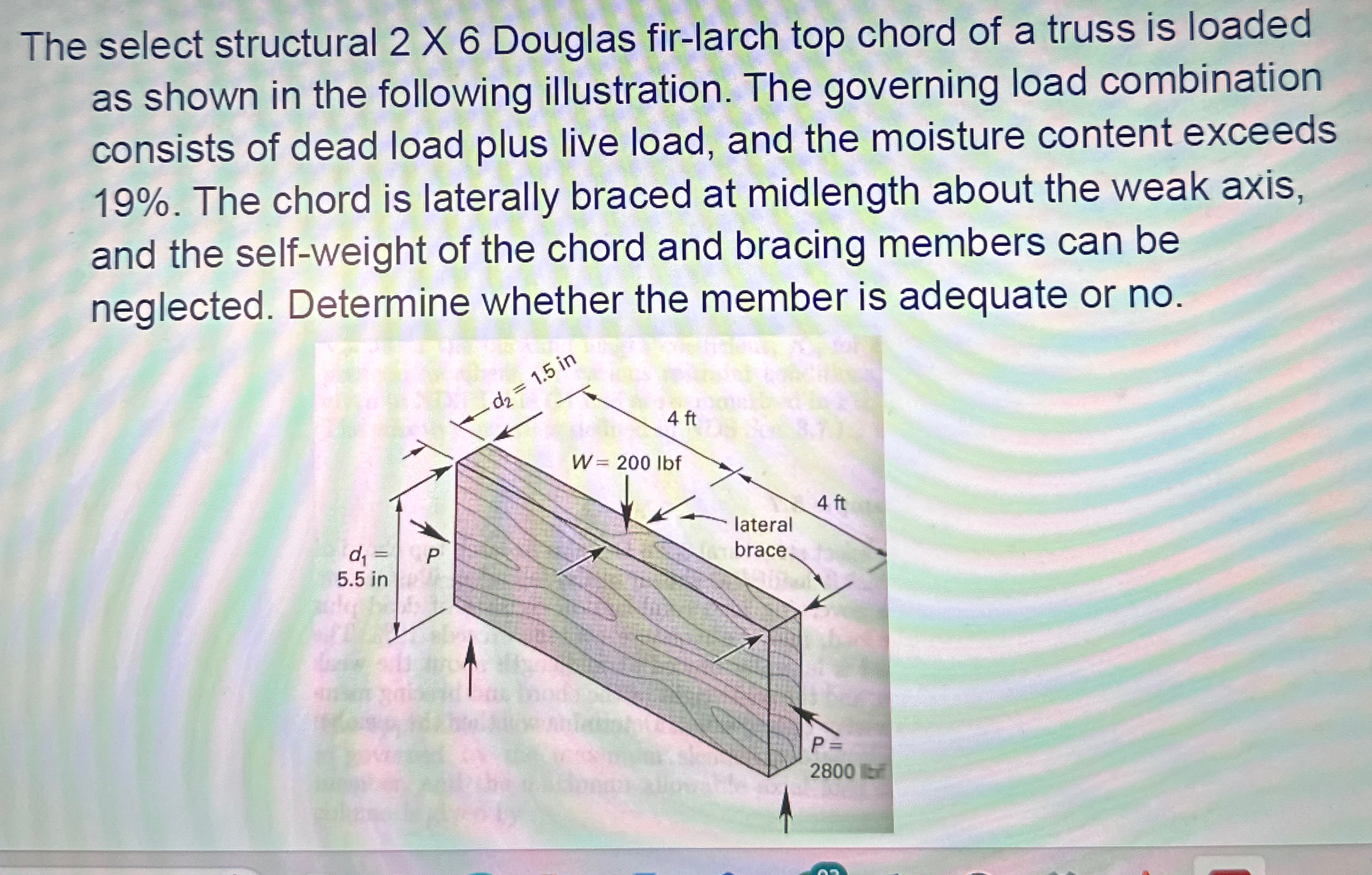 The select structural 2 6 Douglas fir - larch top