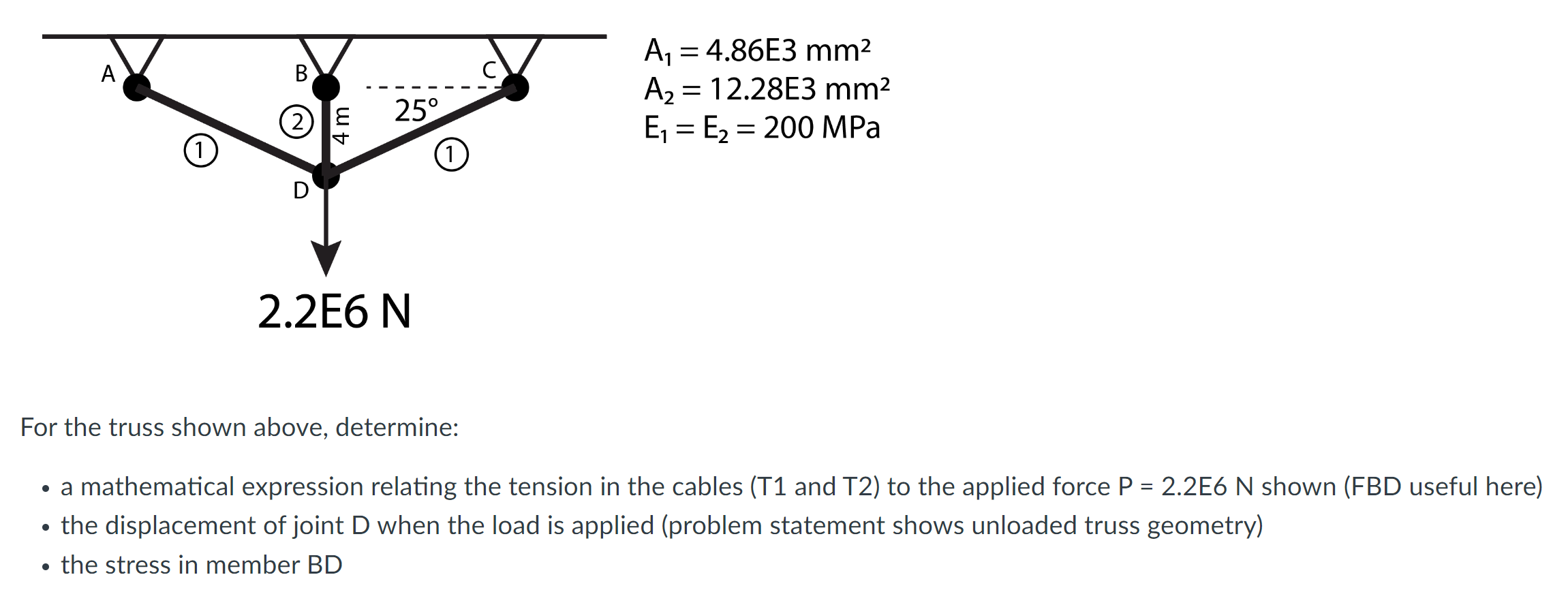 - , A = 4 . 8 6 E 3 m m 2 A 2 = 1 2 . 2 8 E 3 m m