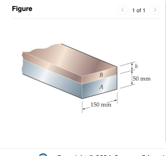 The composite beam is made of 6 0 6 1 - T 6