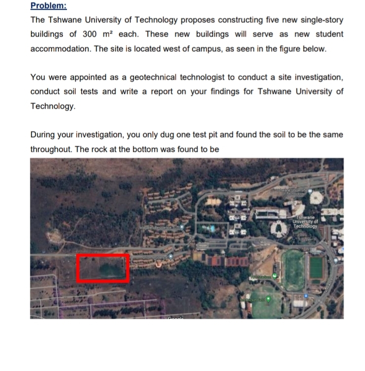 Problem: The Tshwane University of Technology