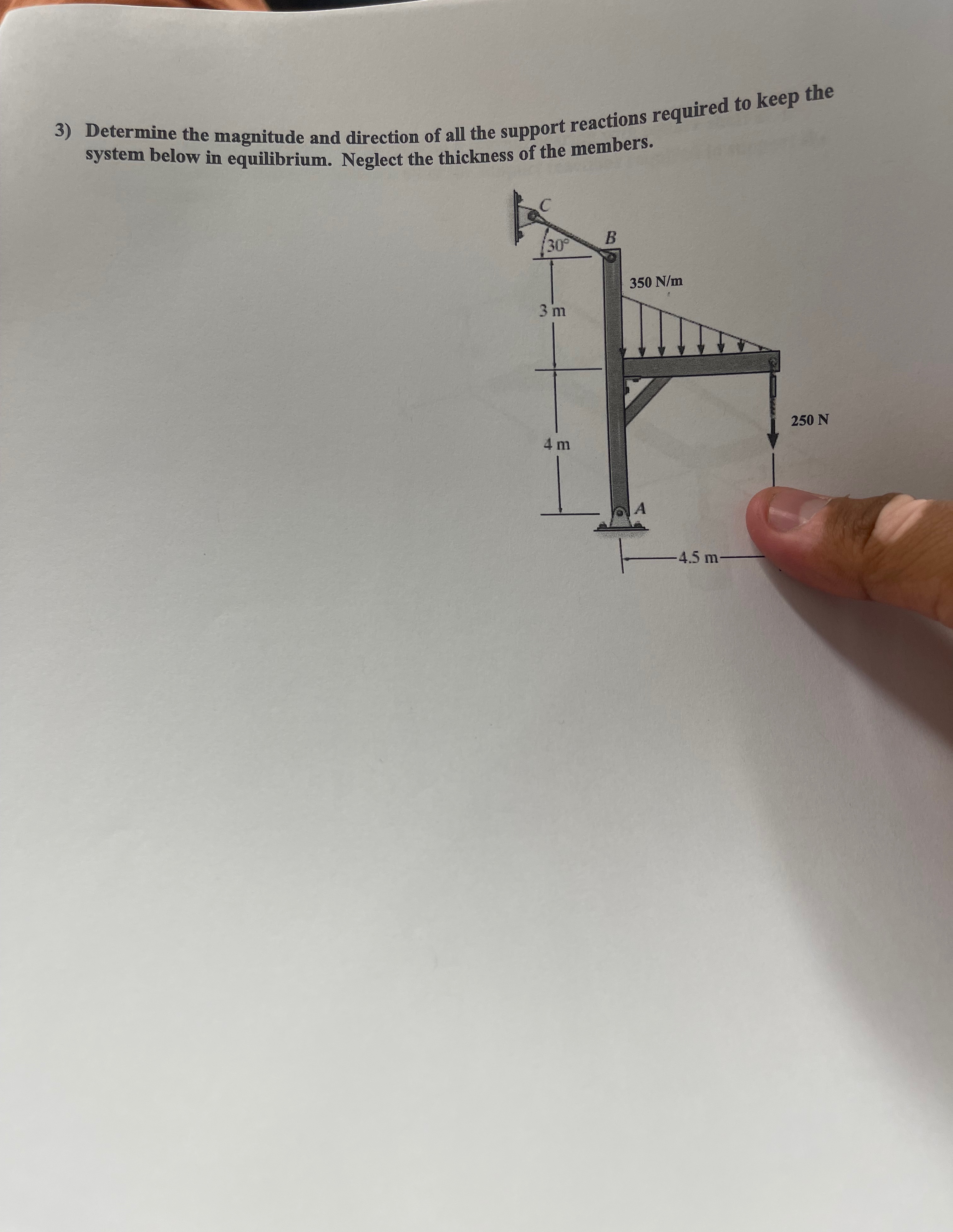 Determine the magnitude and direction of all the