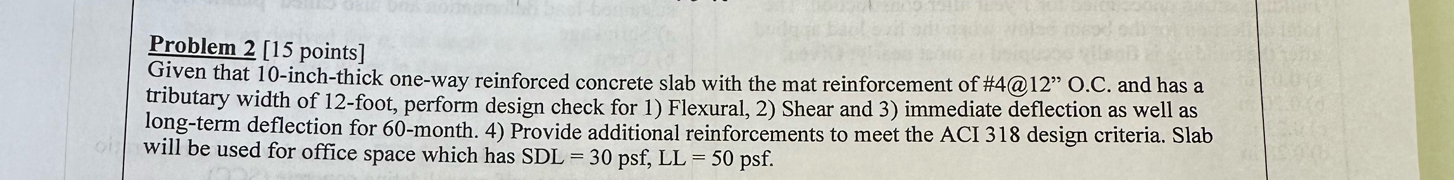 Problem 2 [ 1 5 points ] Given that 1 0 - inch -