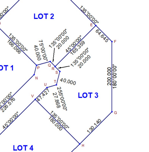 what is the missing bearings in lot 3 showing the