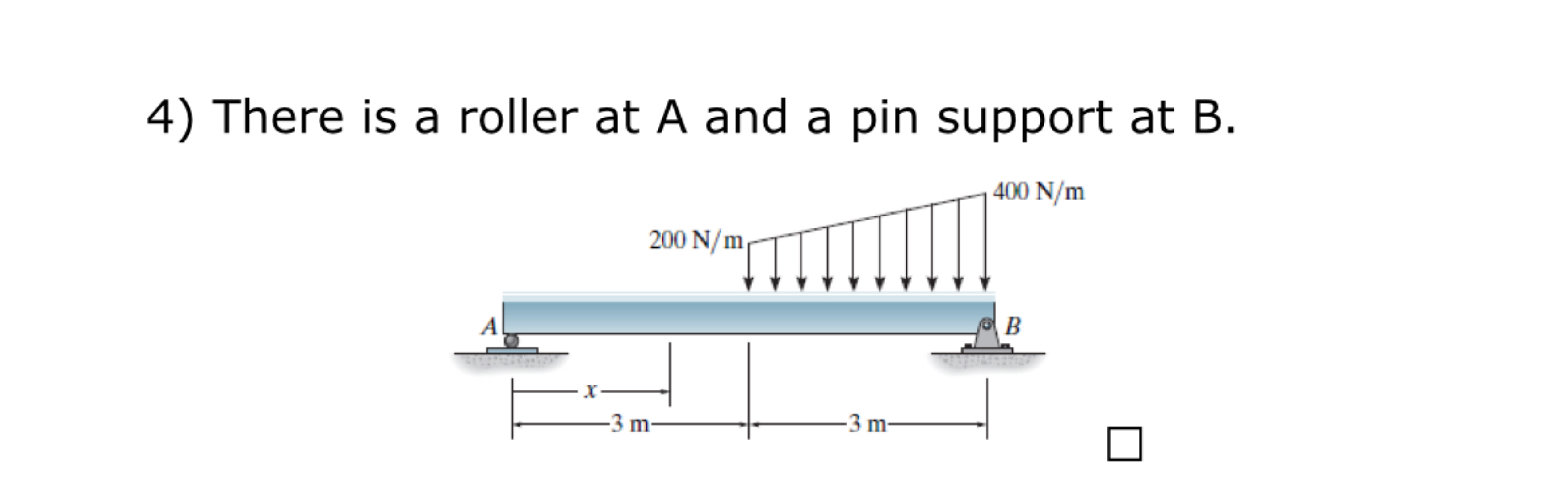 write the shear and bending moment equations for