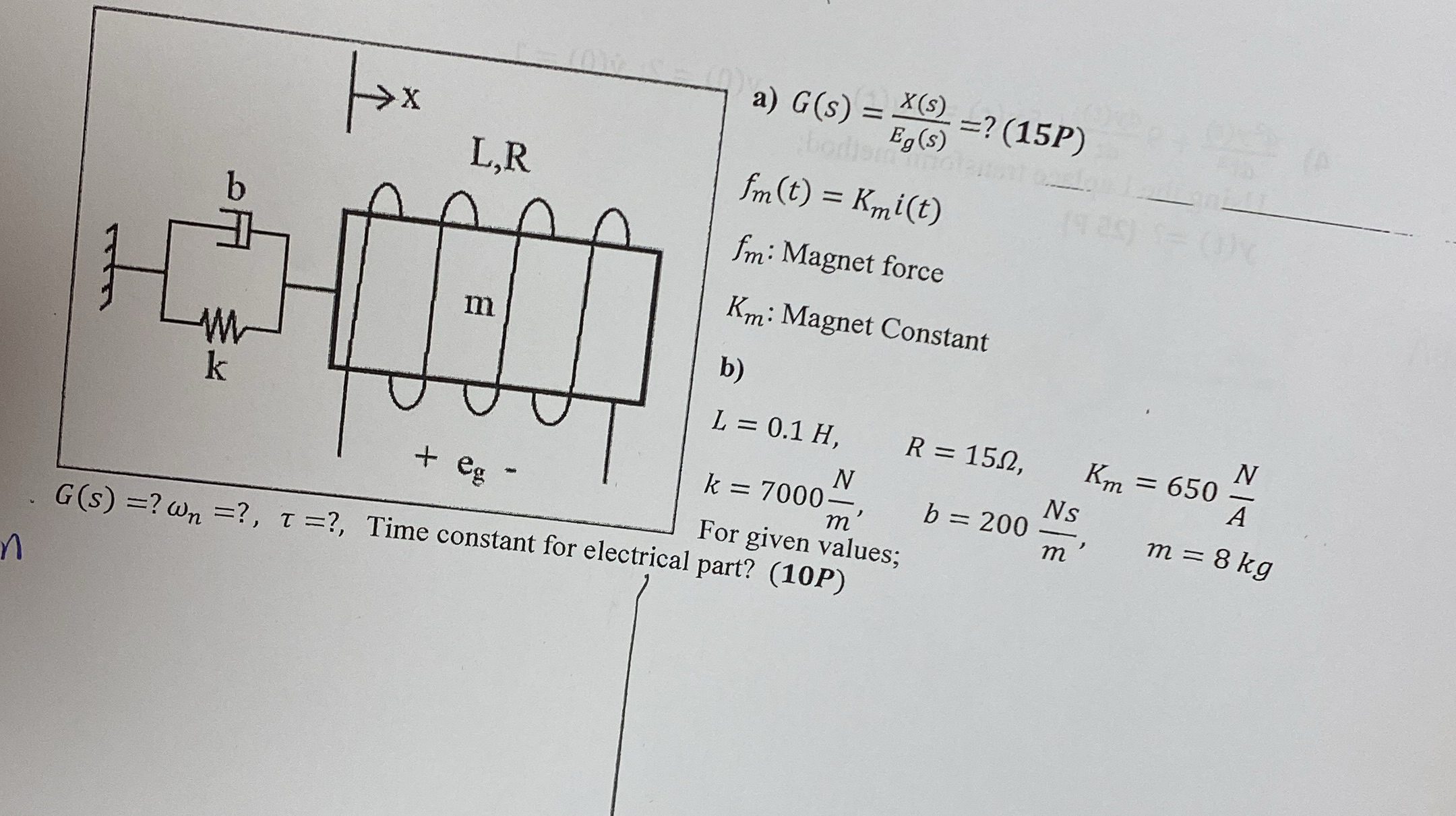| x | a ) G ( s ) = x ( s ) E g ( s ) = ? ( 1 5 P