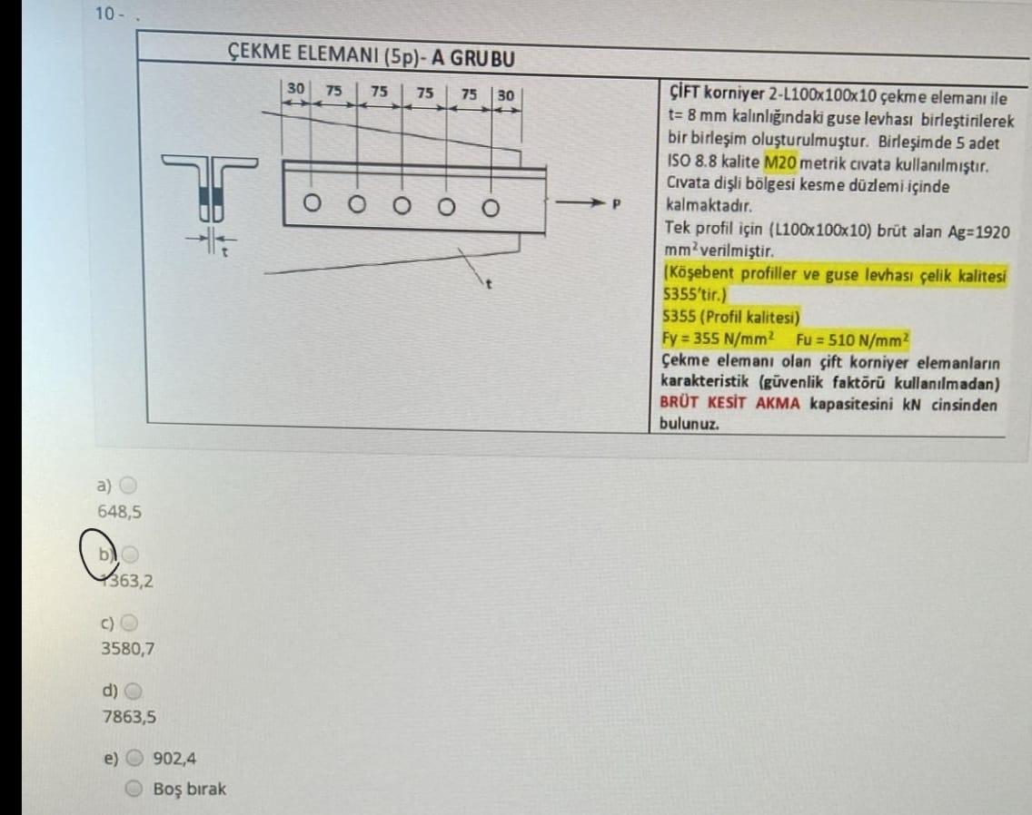 1 0 - iFT korniyer 2 - L 1 0 0 x 1 0 0 x 1 0 ekme