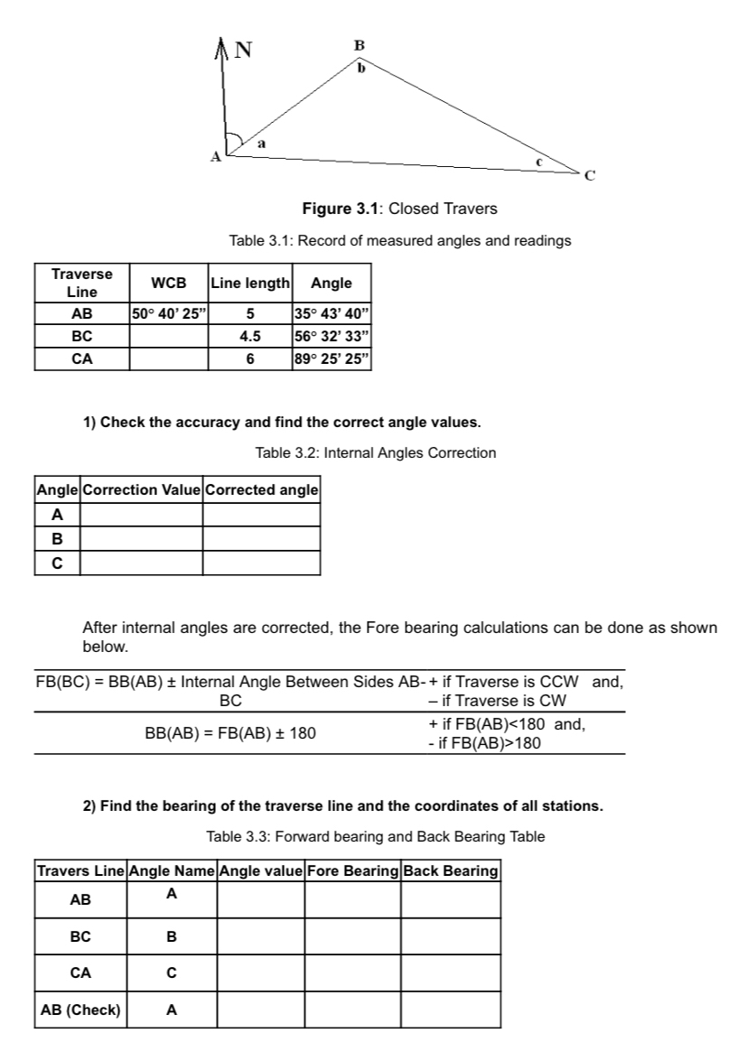 Check the accuracy and find the correct angle