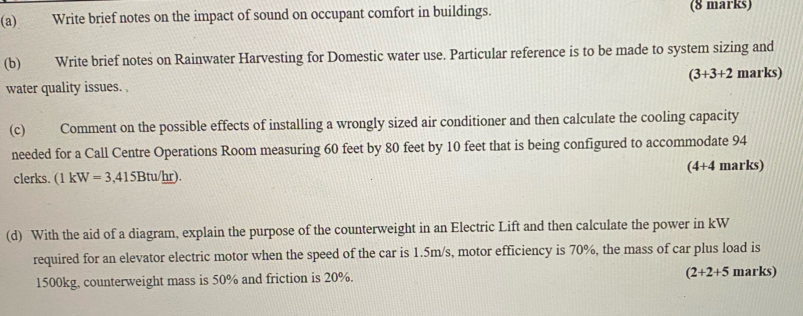 ( a ) Write brief notes on the impact of sound on