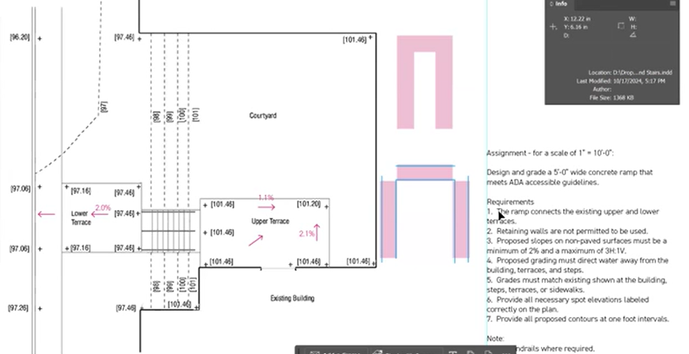 Assignment for a scale of 1 