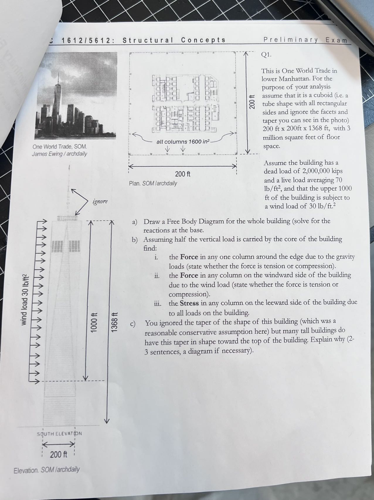 ; 1 6 1 2 / 5 6 1 2 : Structural Concepts One