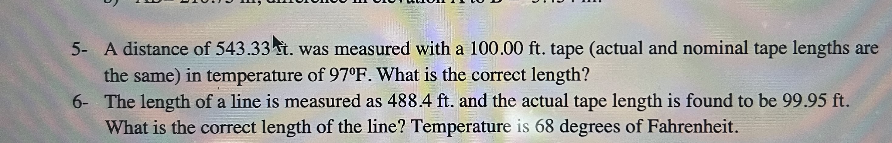I need the asnswers asap, Thanks 5 - A distance