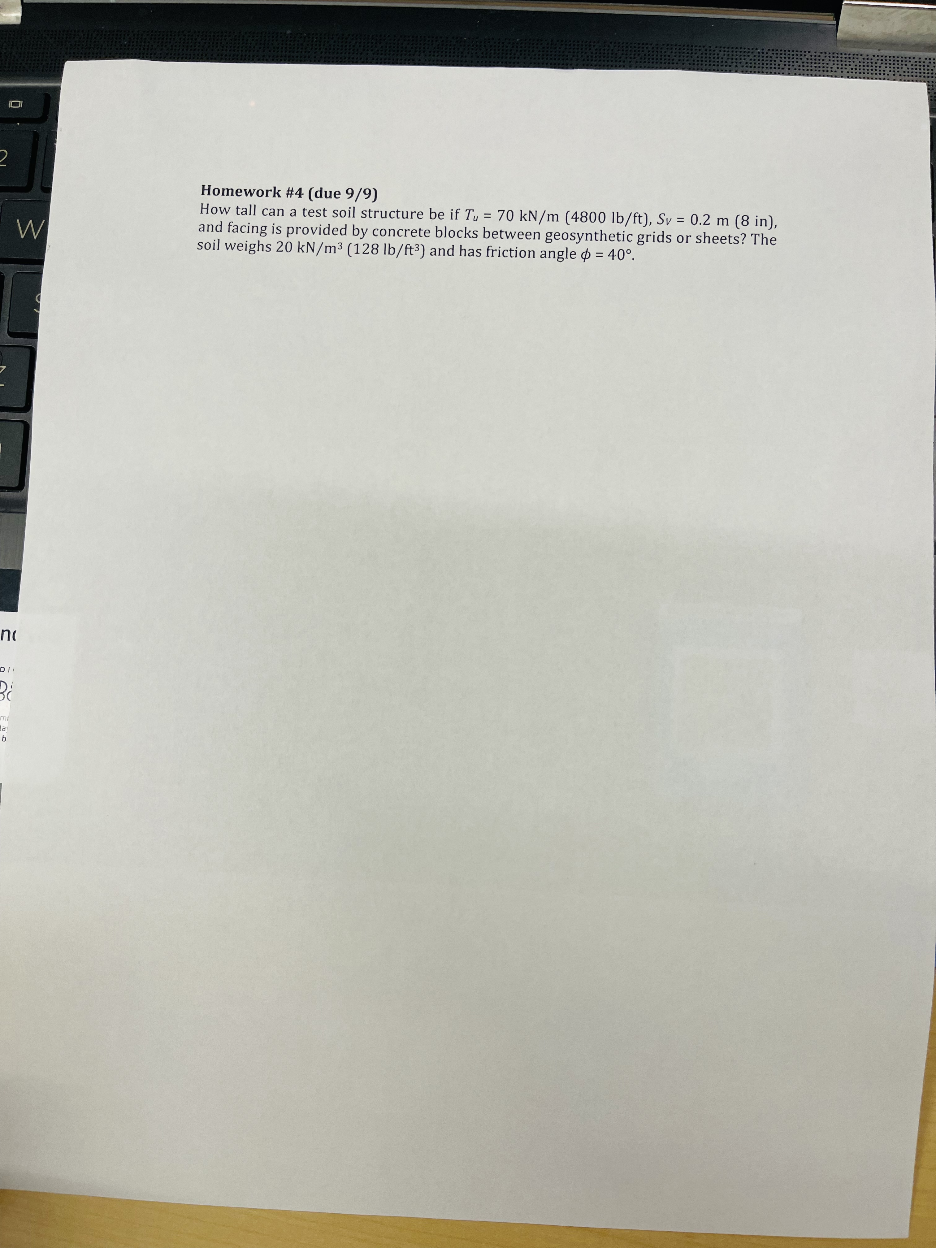 How to solve Homework # 4 ( due 9 / 9 ) How tall