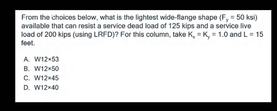 From the choices below, what is the lightest wide