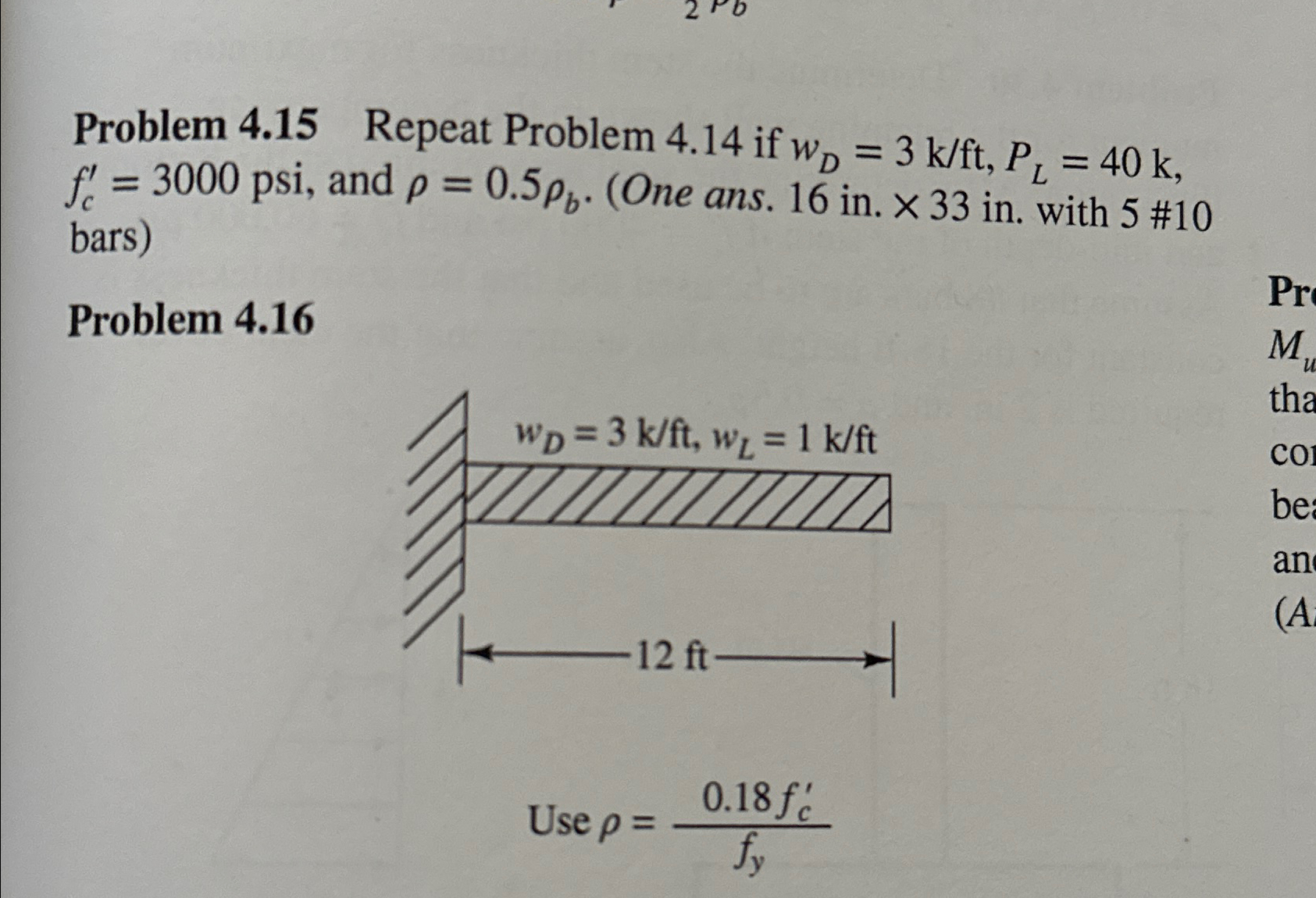 Problem 4 . 1 5 Repeat Problem 4 . 1 4 if w D = 3