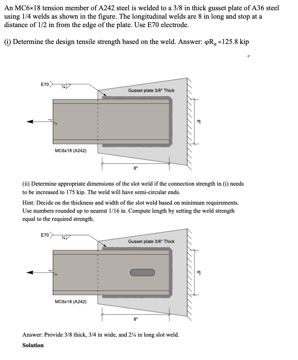 Answer provided, please provide calculations for