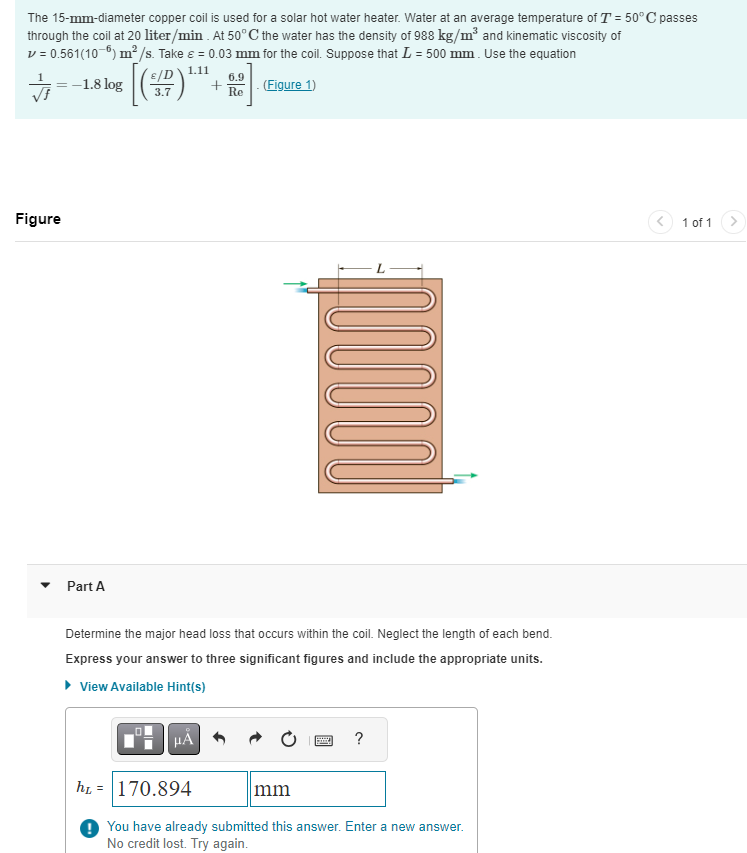 The 1 5 - mm - diameter copper coil is used for a