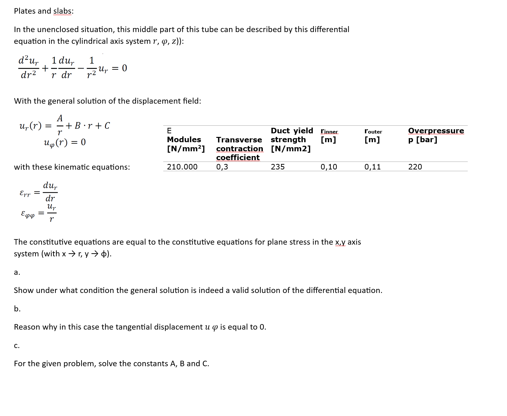 Plates and slabs differential equationPlates and