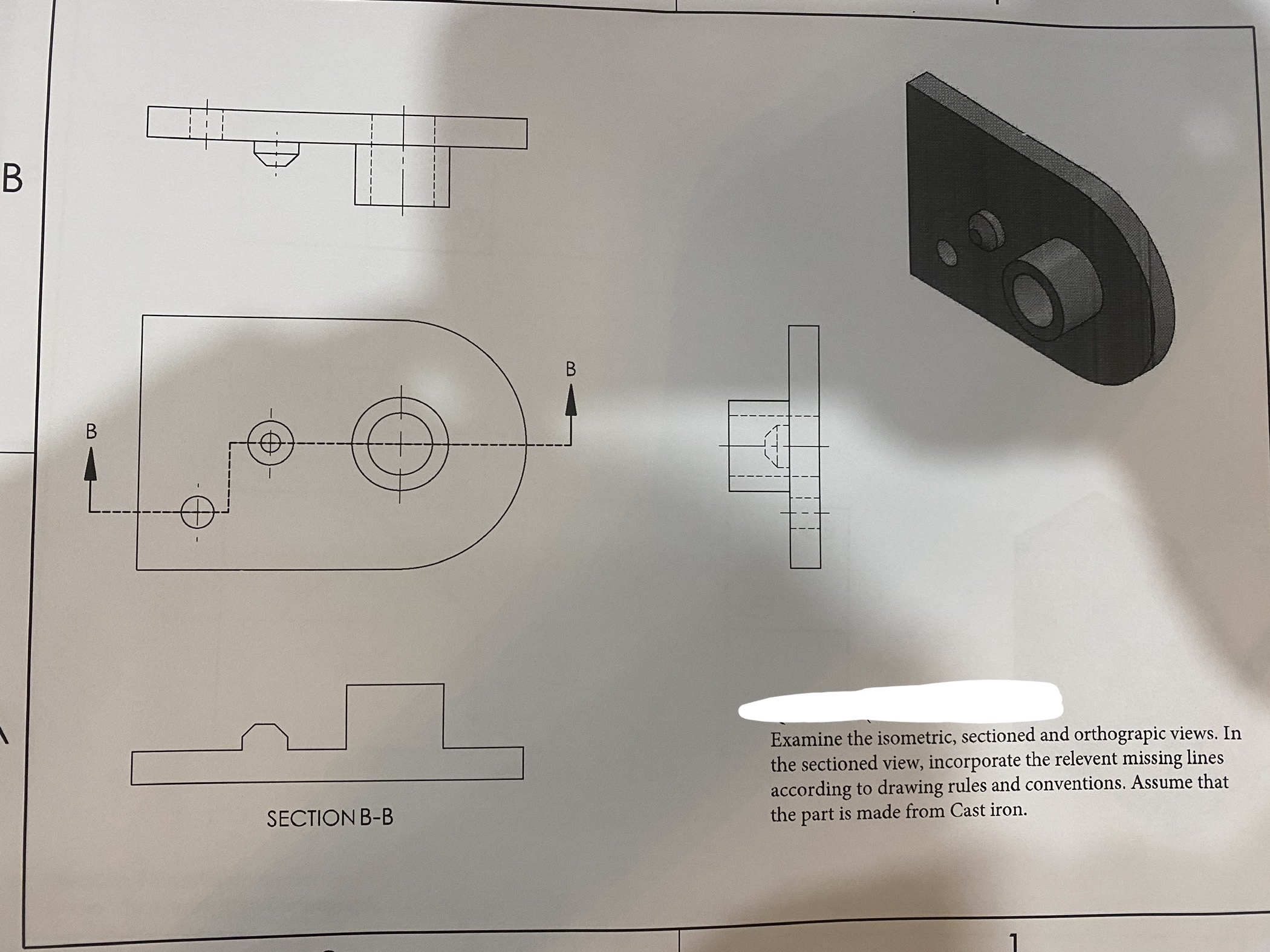 Please show all the missing lines as asked
