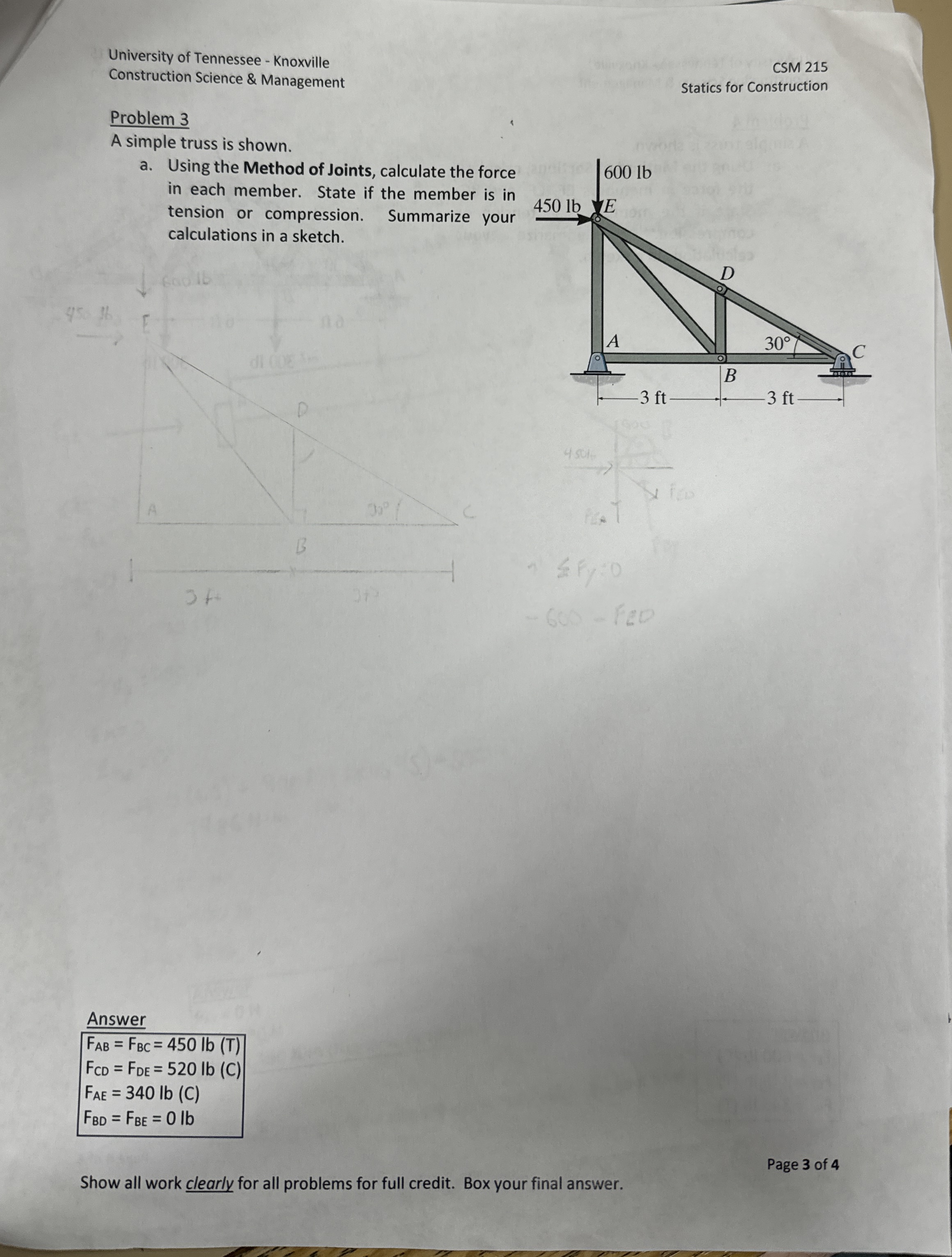 University of Tennessee - Knoxville CSM 2 1 5