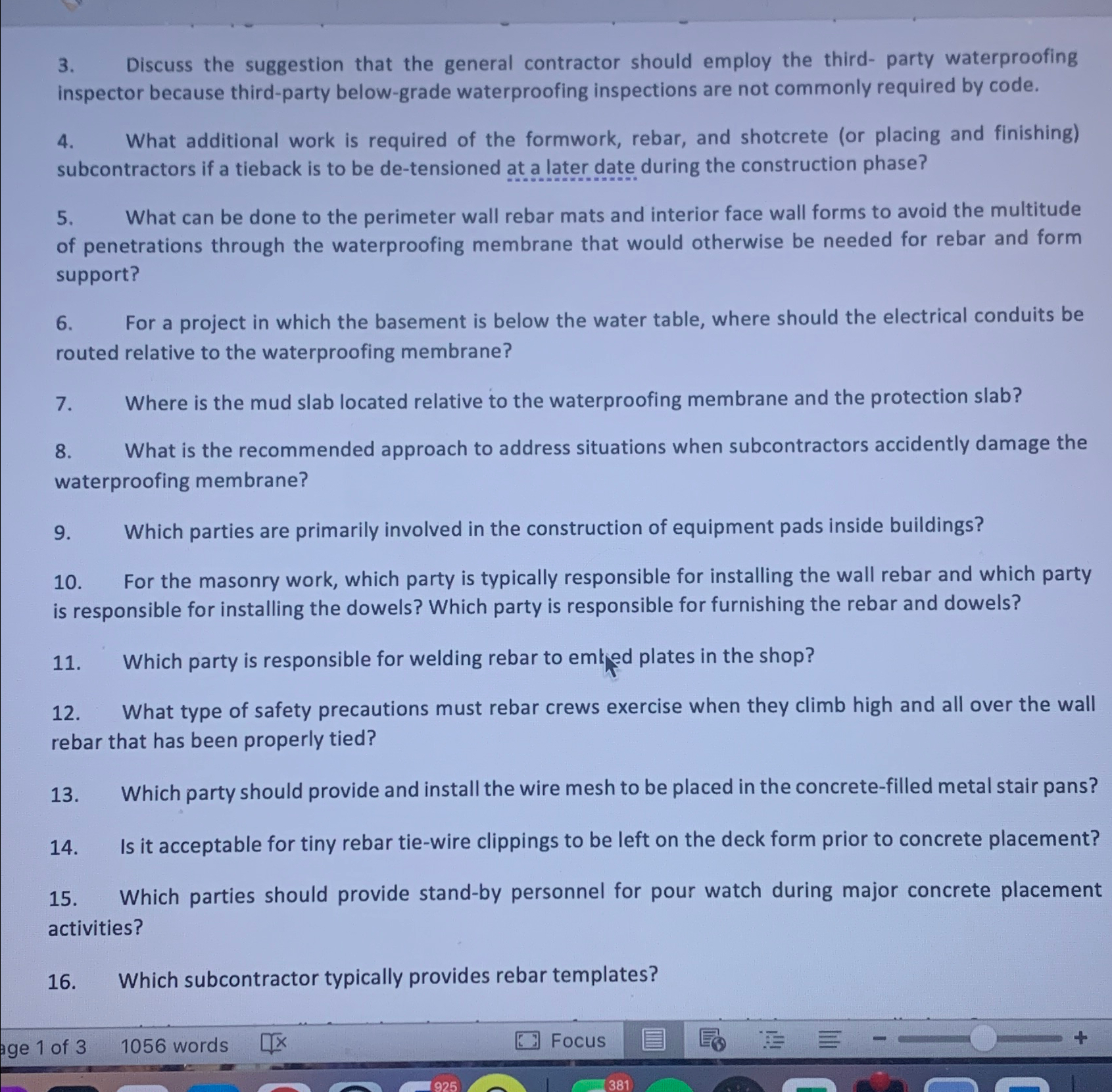 Discuss the suggestion that the general