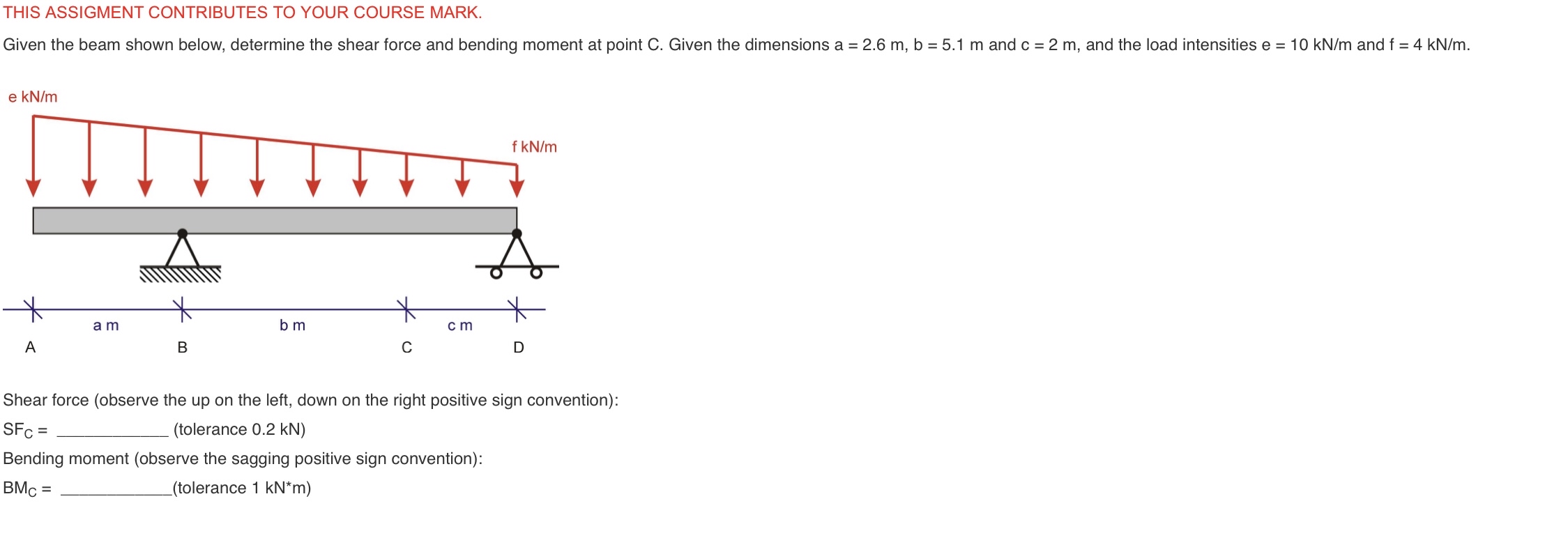 THIS ASSIGMENT CONTRIBUTES TO YOUR COURSE MARK.
