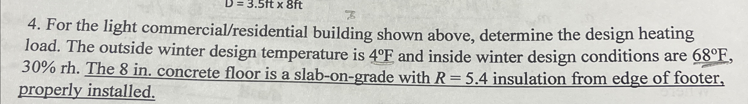 For the light commercial / residential building