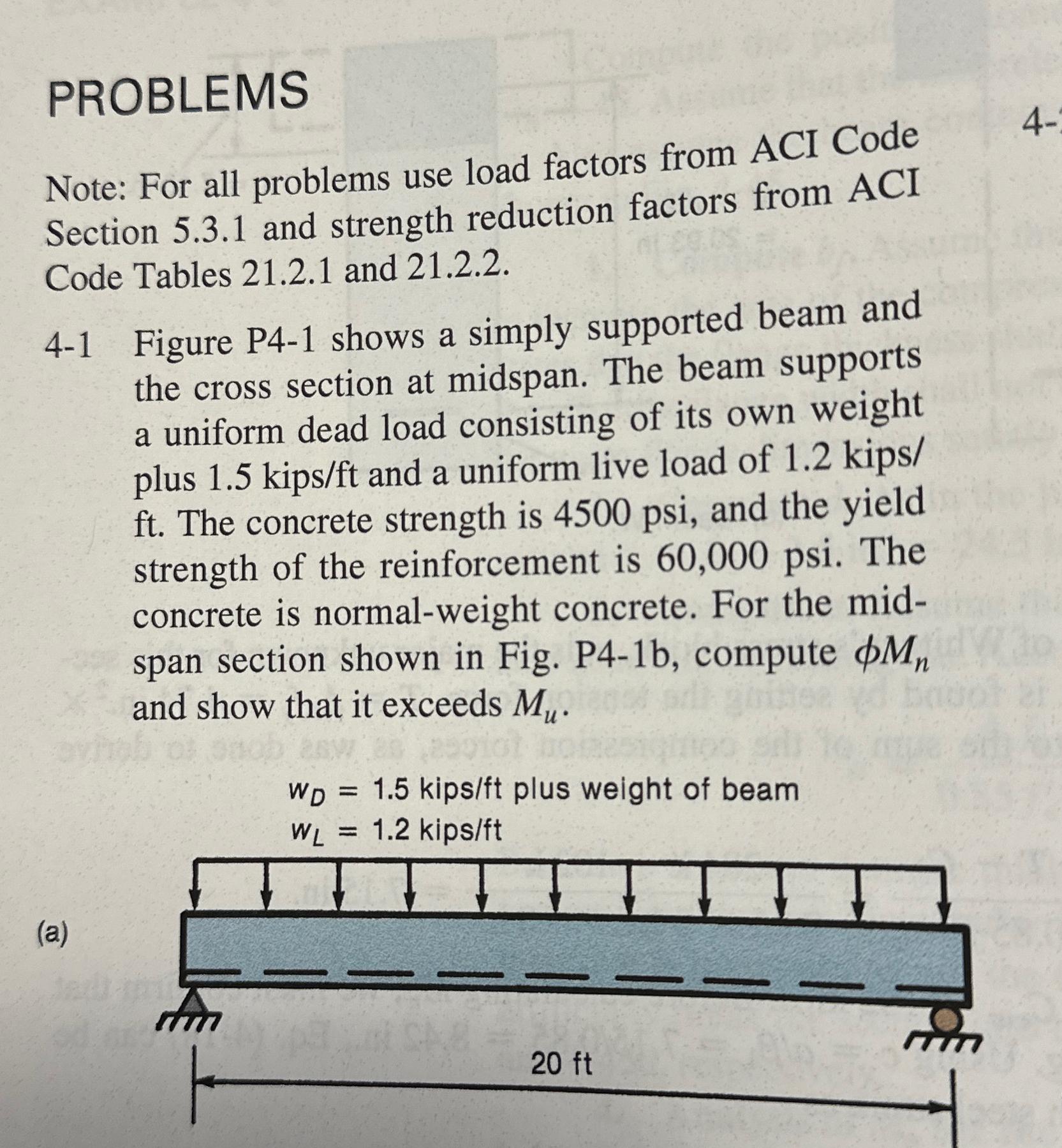PROBLEMS\ Note: For all problems use load factors