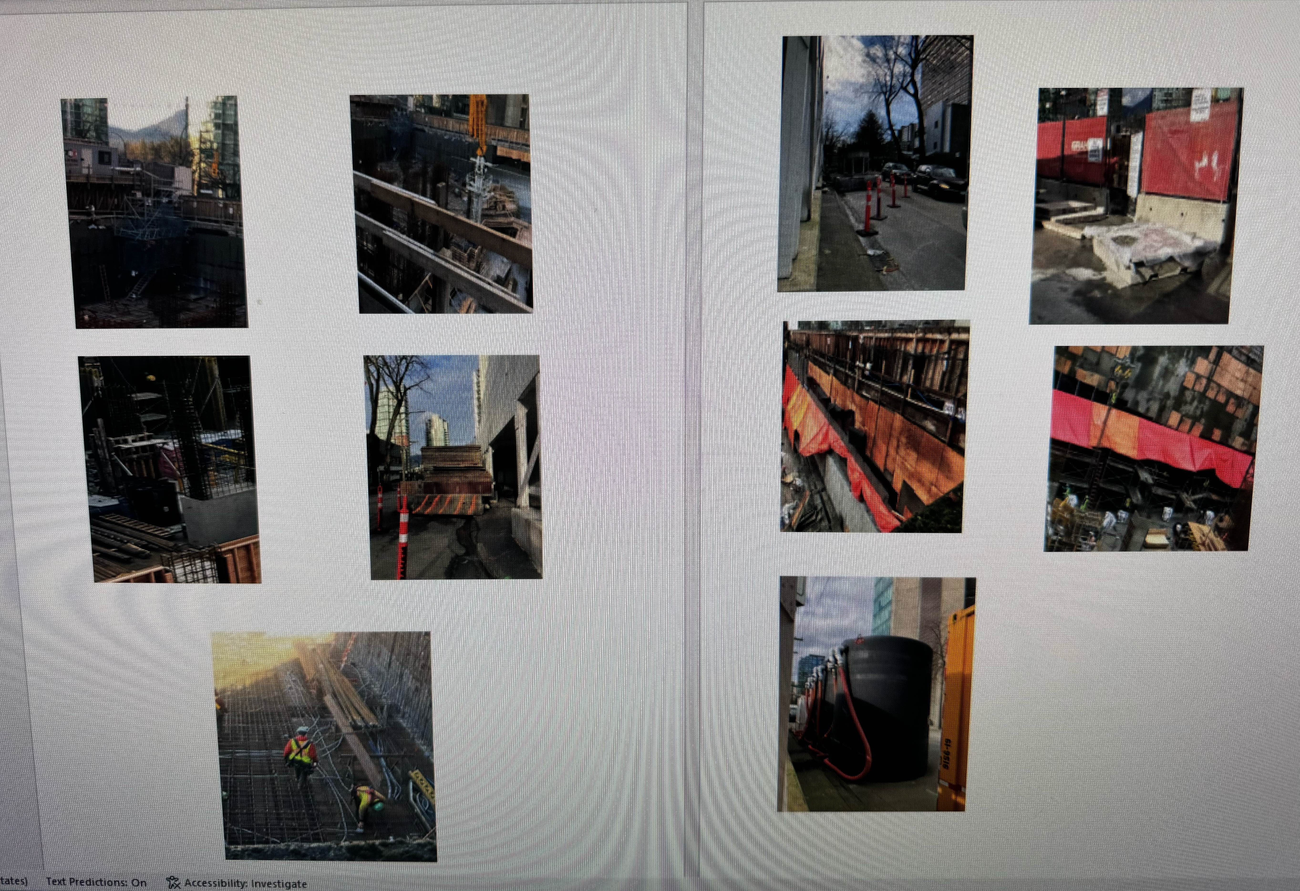 please help putting caption in every photo so i