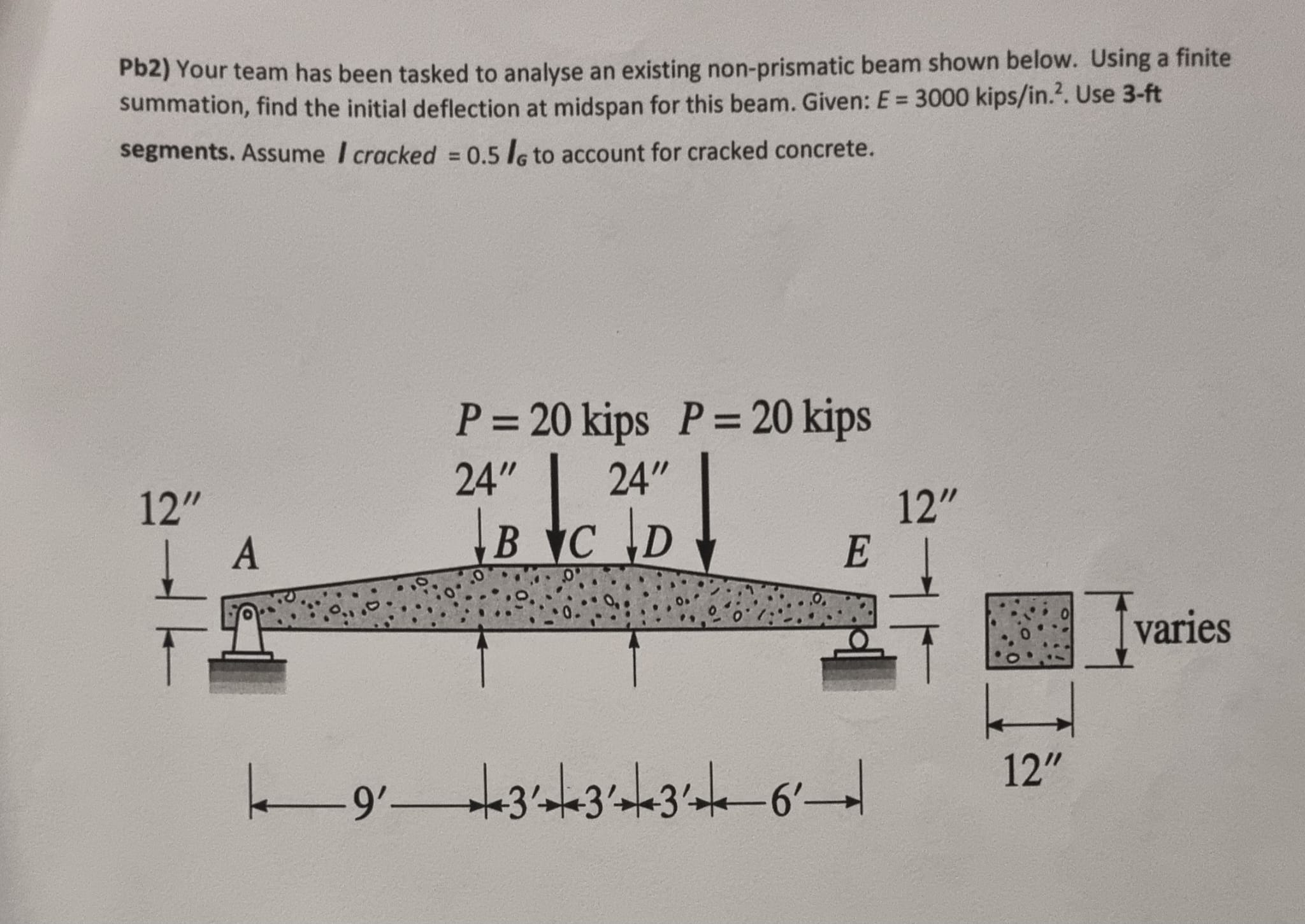Pb 2 ) Your team has been tasked to analyse an