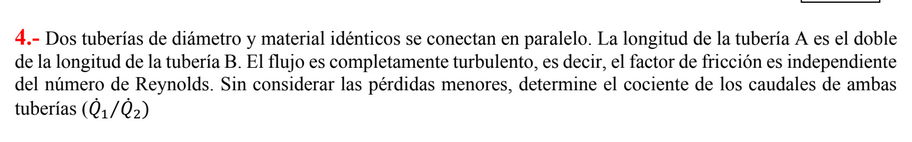 4 . - Dos tuber as de di metro y material id
