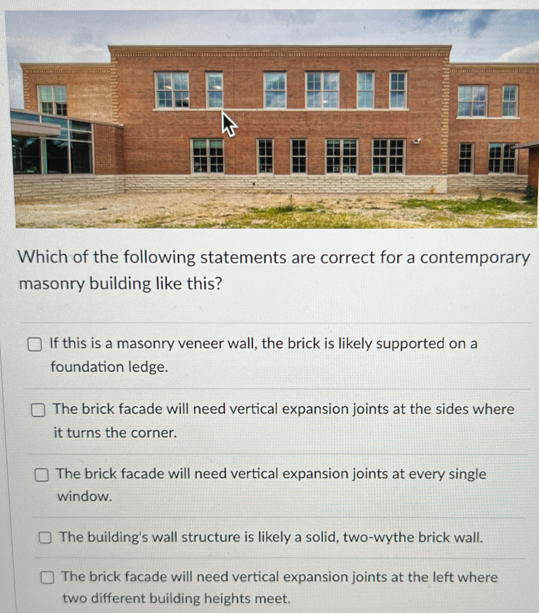 Which of the following statements are correct for