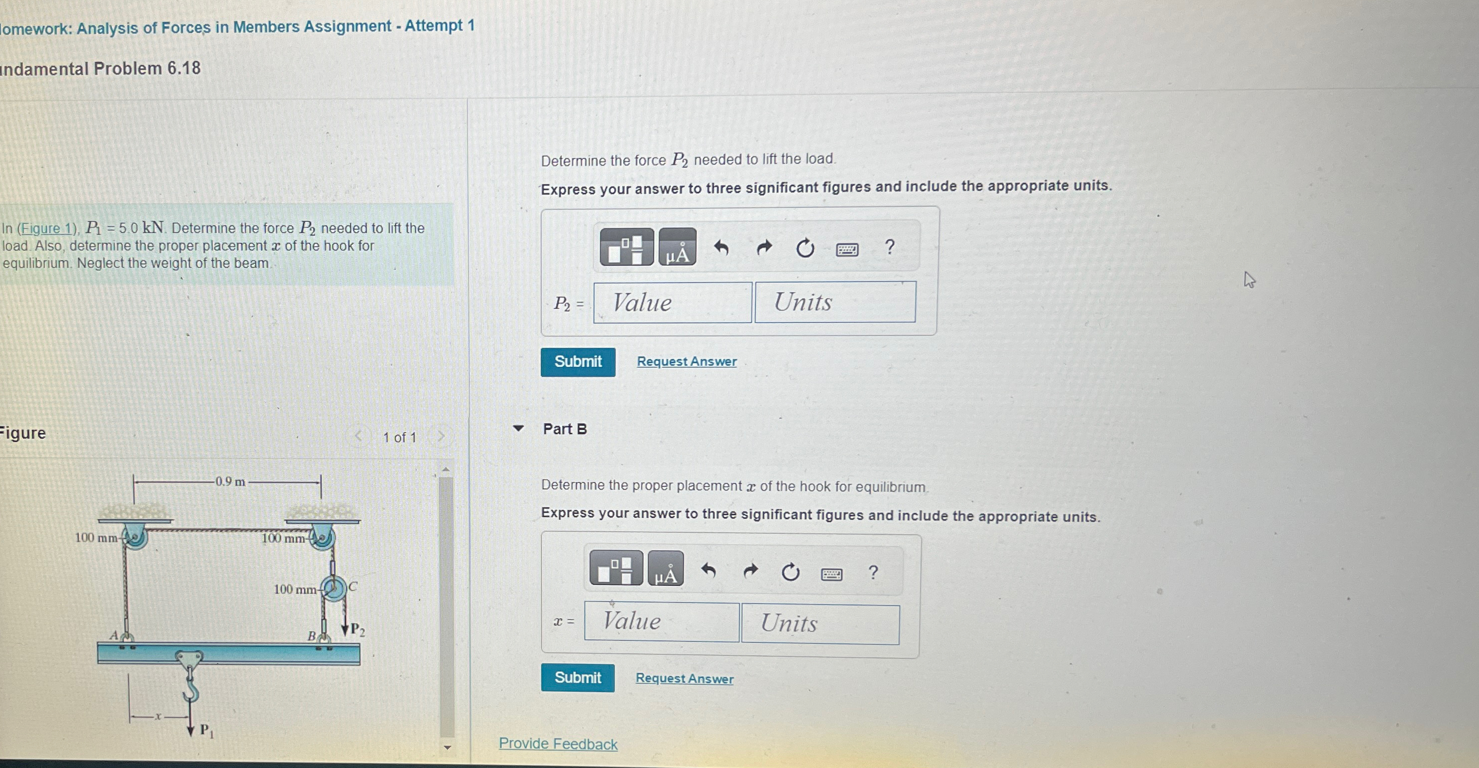lomework: Analysis of Forces in Members