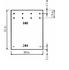 Investigate the capacity of the following beam in