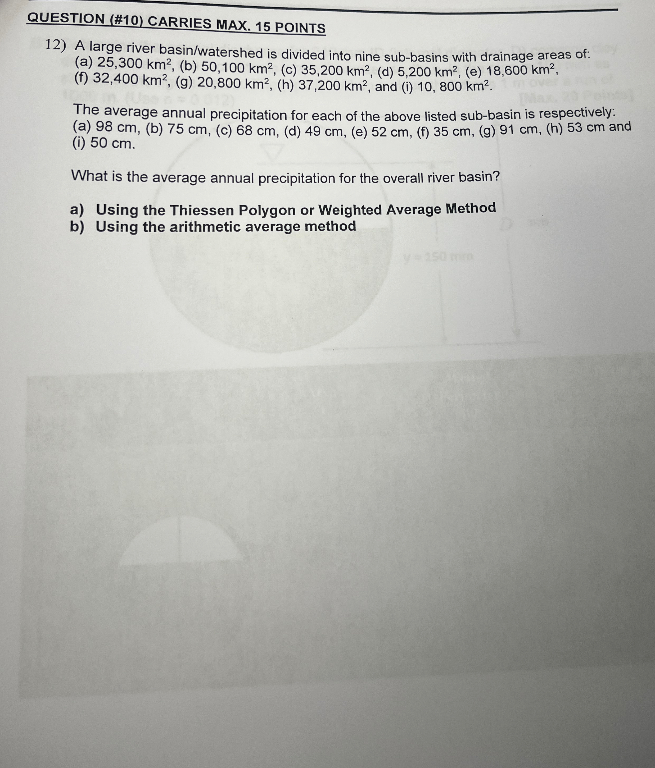 QUESTION ( # 1 0 ) CARRIES MAX. 1 5 POINTS A