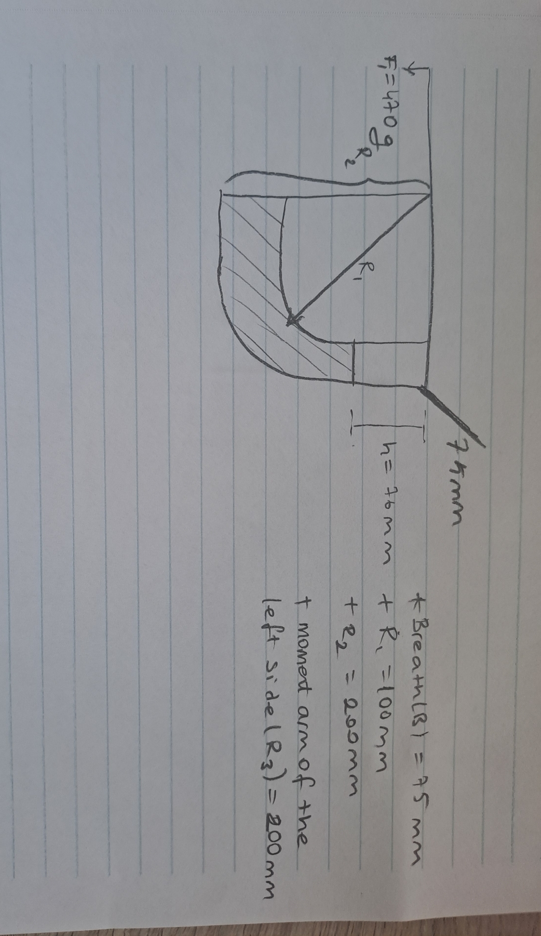 Calculations ( 2 5 P ) : Assuming the system is