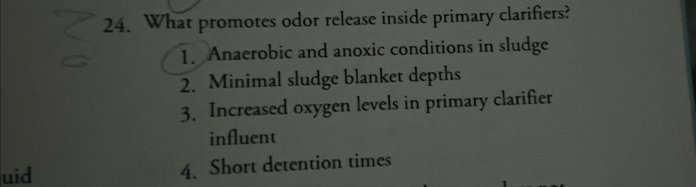 What promotes odor release inside primary